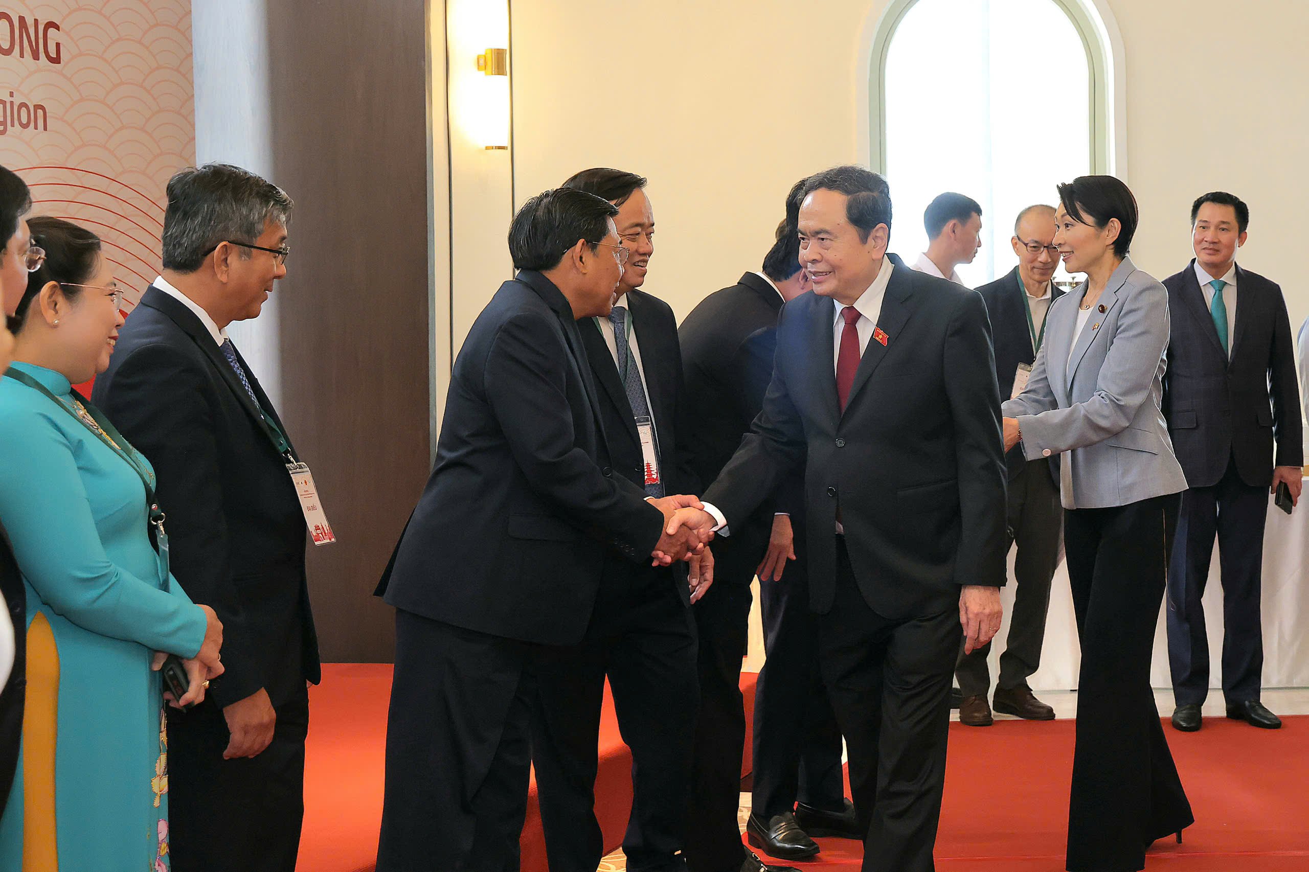 Chủ tịch Quốc hội Trần Thanh Mẫn dự Hội nghị xúc tiến đầu tư 'Gặp gỡ Nhật Bản - Đồng bằng sông Cửu Long'.
