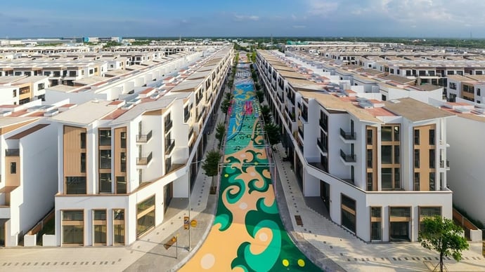 Tuyến phố đi bộ Millennia Journey đang được hoàn thiện.
