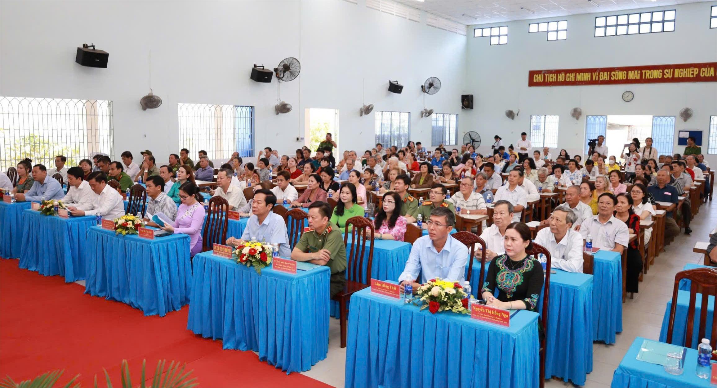 Quang cảnh Ngày hội Toàn dân bảo vệ ANTQ phường Ninh Kiều năm 2025.