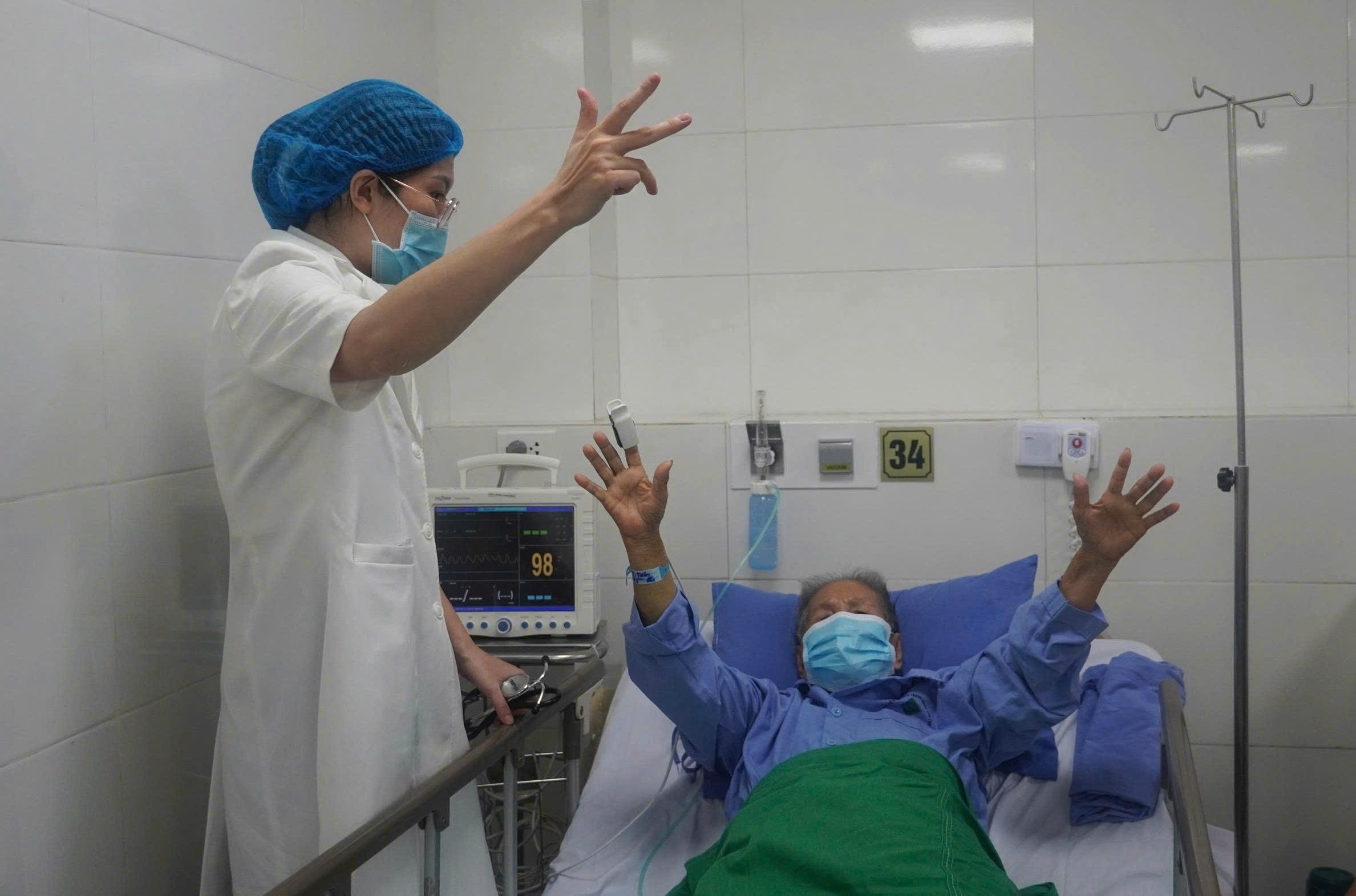 Tình trạng bệnh nhân ổn định sau can thiệp.