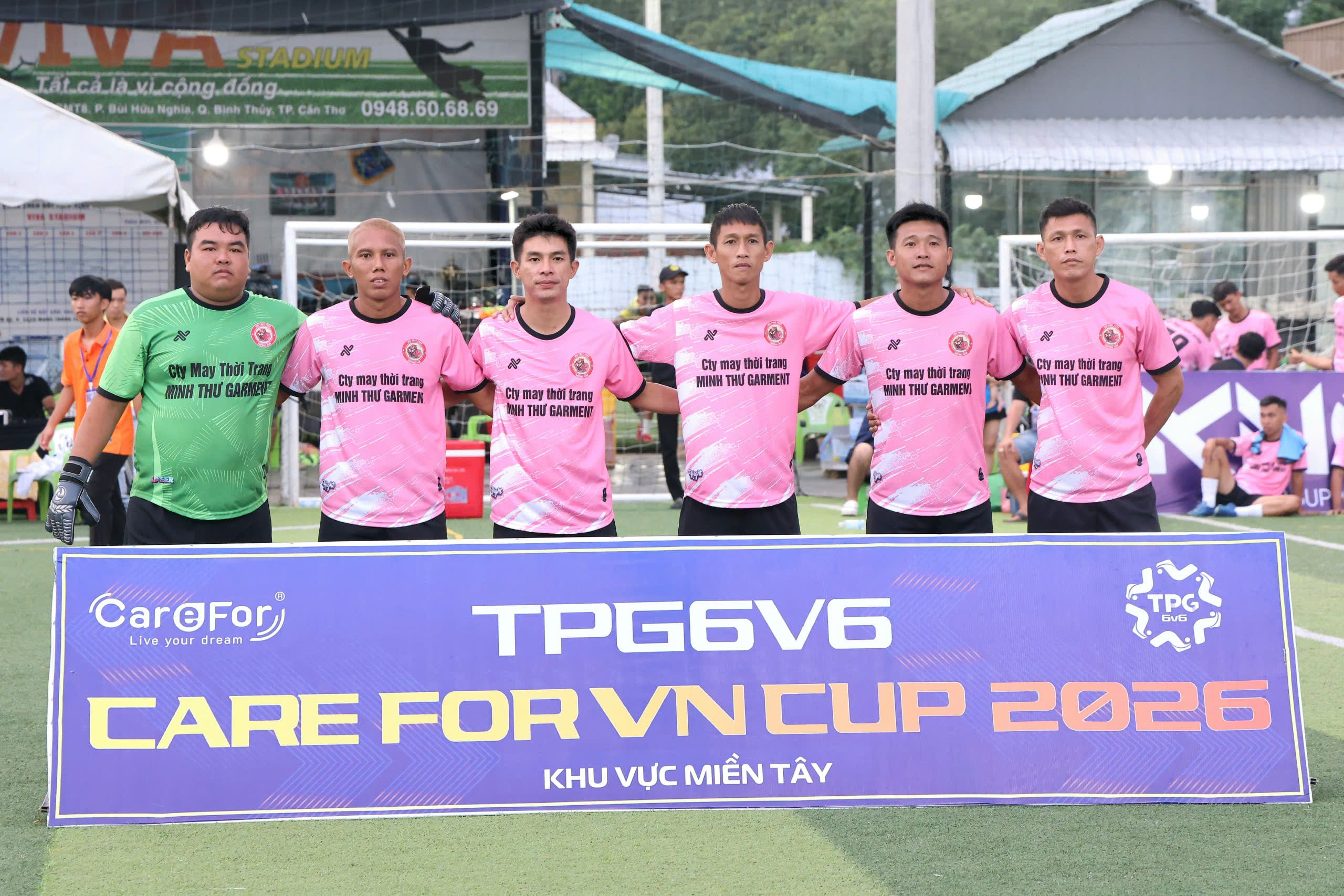 Đội Lộc Phát Phúc FC tham gia trận chung kết.