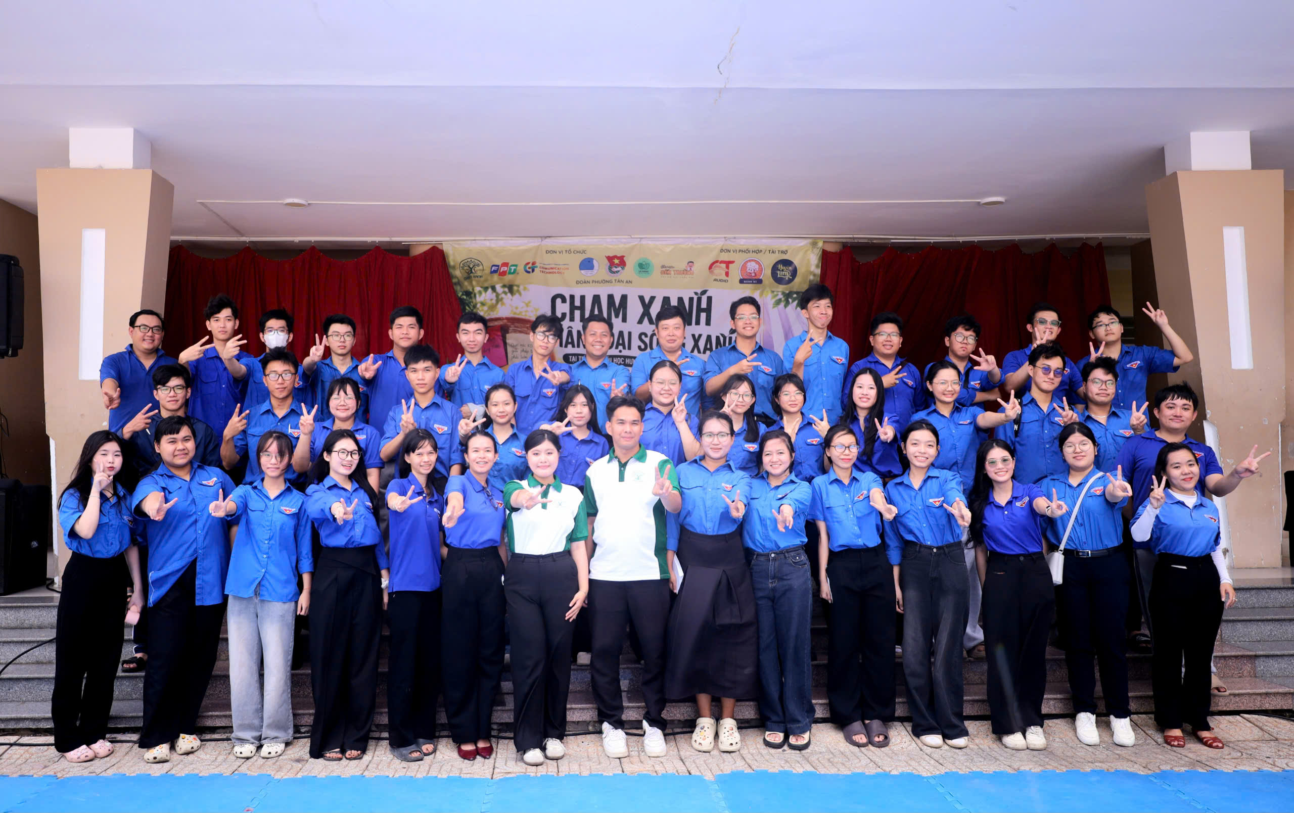 Tuổi trẻ phường Tân An lan tỏa lối sống xanh qua chương trình “Chạm Xanh - Phân loại sống xanh”.