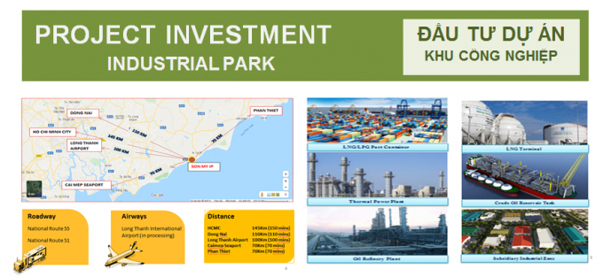 Not only investing in infrastructure projects, M.I.International also aims to invest in key industrial park projects such as Son My Industrial Park project.