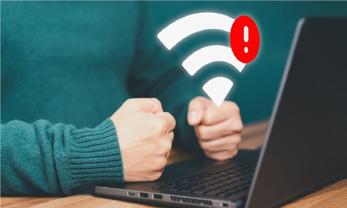 sóng wifi chậm