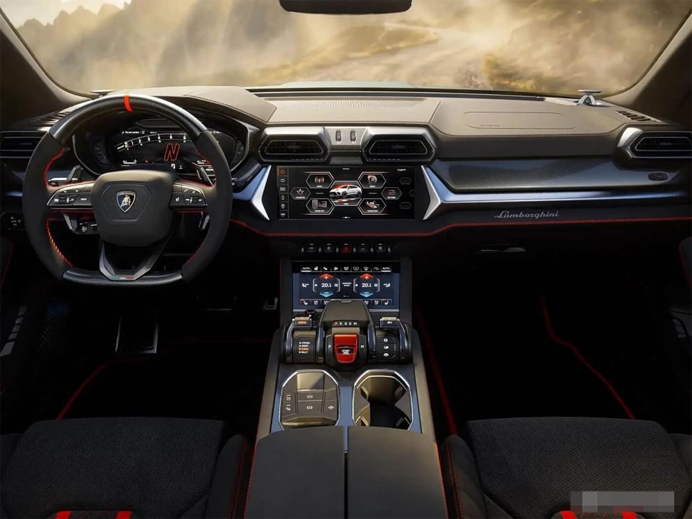 Gallery - Hình ảnh chính thức của mẫu SUV Lamborghini mới: Ngoại hình vô cùng ấn tượng và hệ thống truyền động hybrid cắm điện - image 3