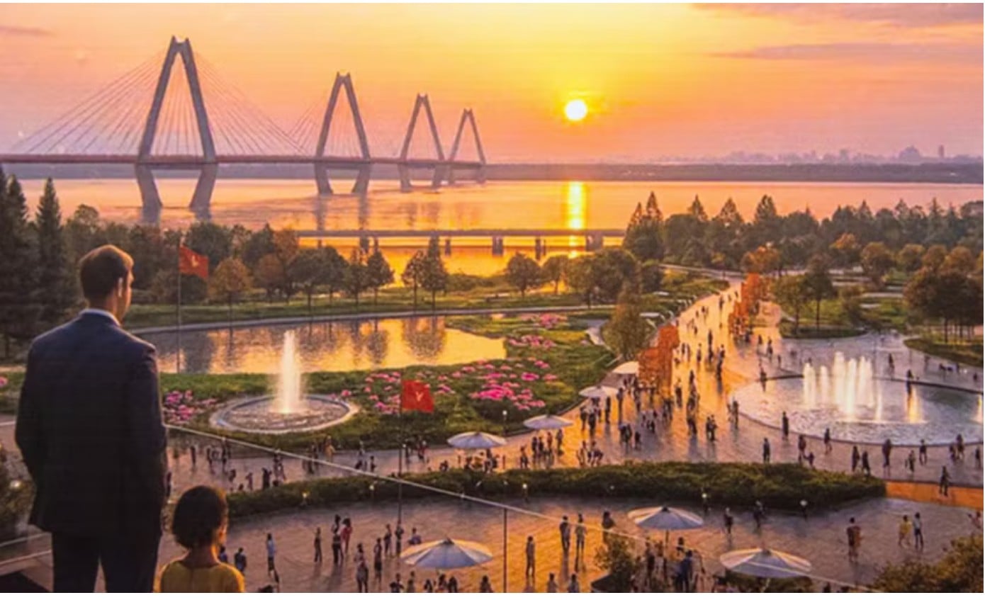 Gallery - Khám phá phối cảnh “siêu ga” Cổ Loa, tâm điểm đô thị của một Hà Nội lập thể đa tầng, đa lớp trong tương lai - image 8