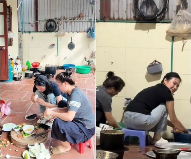 Gallery - 'Tiểu thư' Doãn Hải My về quê chồng làm cỗ, cảnh vào bếp được chị dâu quay lại khiến dân mạng hết lời khen ngợi - image 8