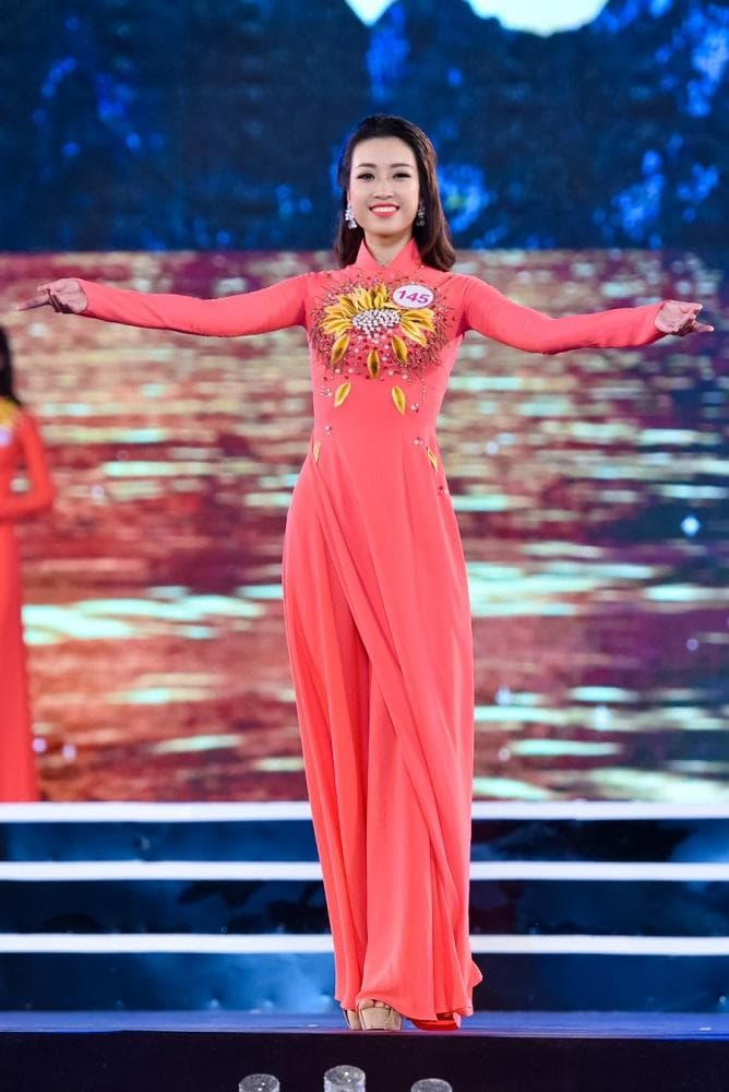 Đỗ Mỹ Linh thi Hoa hậu 0