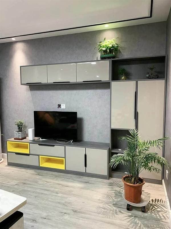 tủ tv, thiết kế vị trí để tv, tivi, phòng khách