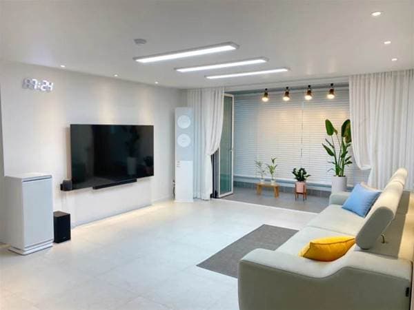 tủ tv, thiết kế vị trí để tv, tivi, phòng khách