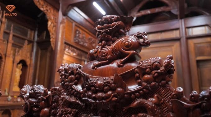 Gallery - Biệt phủ rộng 1.000m2, nội thất toàn gỗ quý, sở hữu 'kho báu' trầm hương bạc tỷ gây sốt - image 5