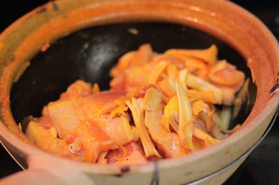 Thịt ba chỉ kho xơ mít  2