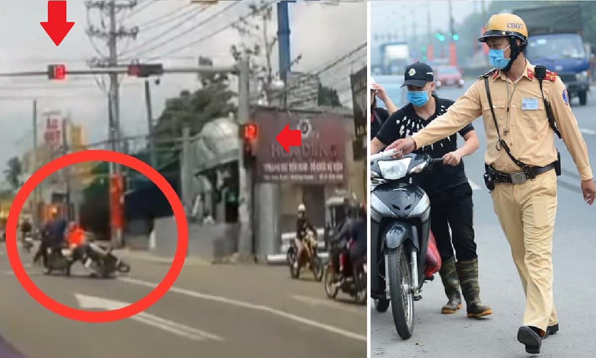 dừng đèn đỏ 0