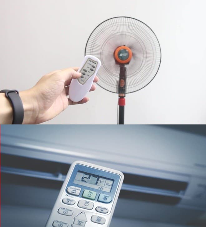 Bật quạt liên tục cả đêm 1