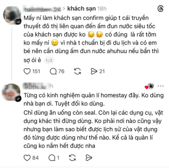 Ai đi khách sạn dịp lễ 30/4 xin tuyệt đối đừng dùng ấm siêu tốc- Ảnh 1.
