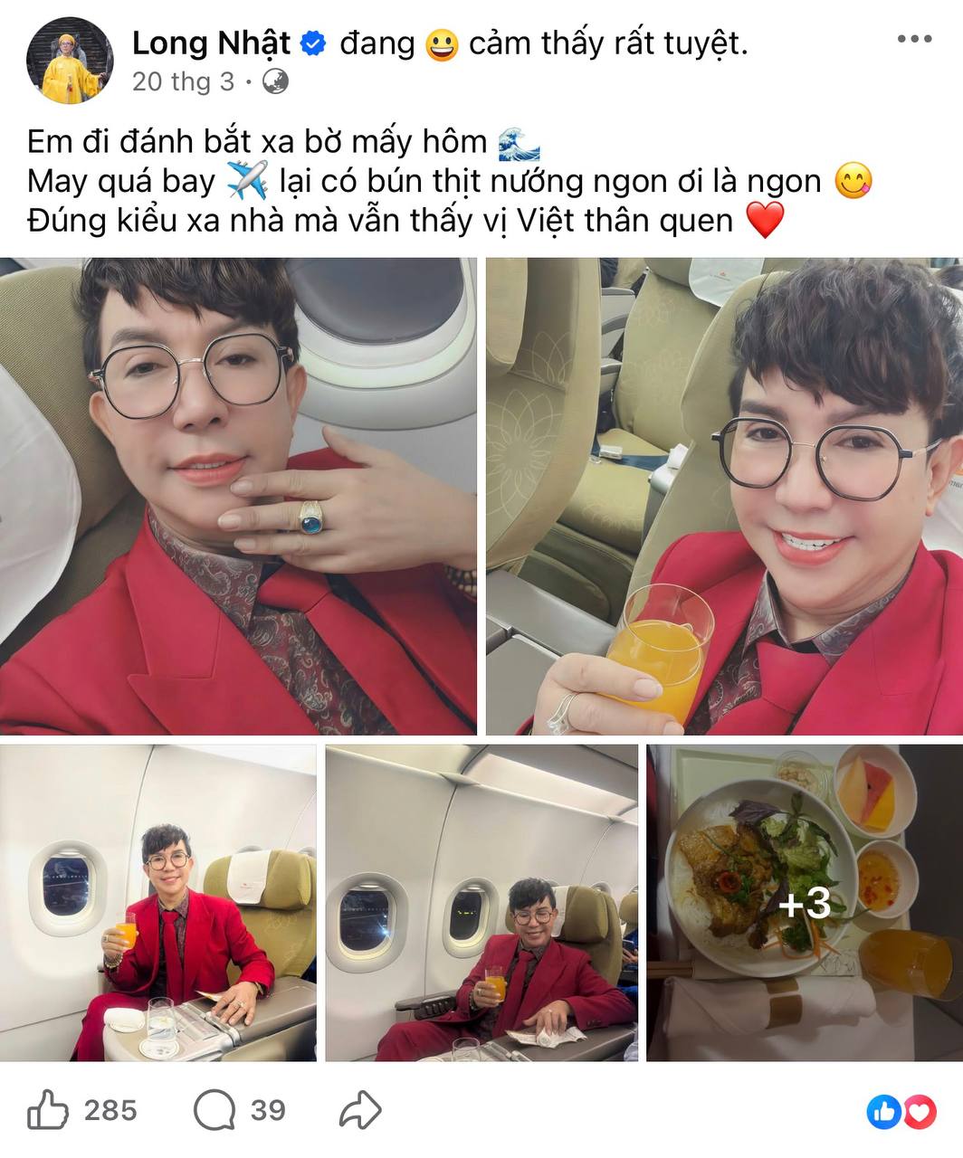 Bài đăng của Long Nhật trước khi bị khởi tố: 
