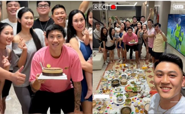 Ảnh hiếm giờ mới được hé lộ: Doãn Hải My tổ chức sinh nhật cho Văn Hậu trong biệt thự đắt đỏ, hạnh phúc sau ồn ào - áº¢nh 1.