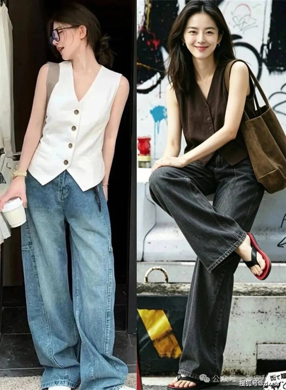Gallery - Sự kết hợp kinh điển áo sơ mi rộng thùng thình + quần ống rộng đang rất được ưa chuộng; phụ nữ 40 và 50 diện trang phục này rất lịch lãm và sành điệu - image 7