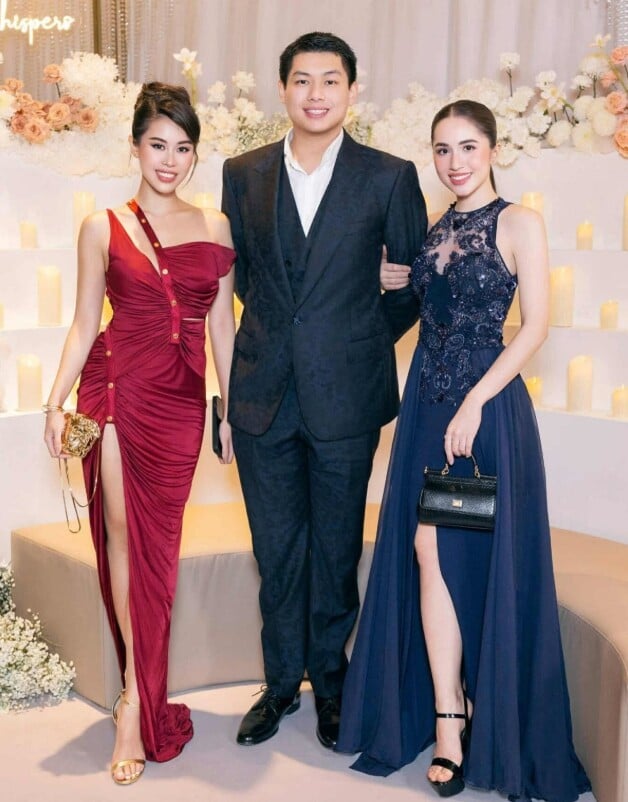 Gallery - Lộ thân thế cô gái nổi bật bên cạnh Tiên Nguyễn trong bức ảnh chung khung hình với siêu sao bóng đá Erling Haaland - image 3