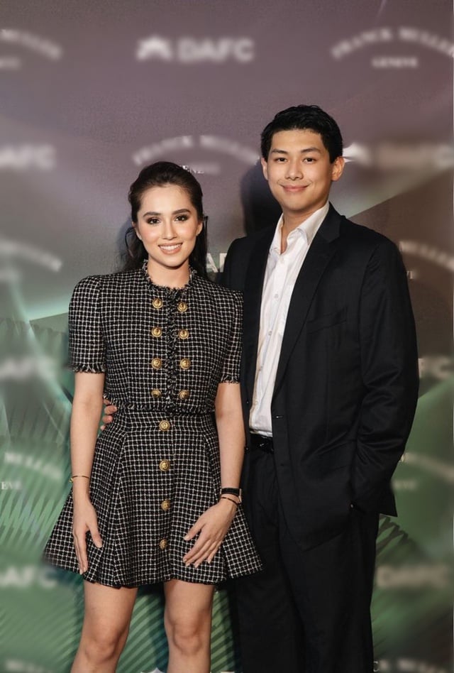 Gallery - Lộ thân thế cô gái nổi bật bên cạnh Tiên Nguyễn trong bức ảnh chung khung hình với siêu sao bóng đá Erling Haaland - image 7