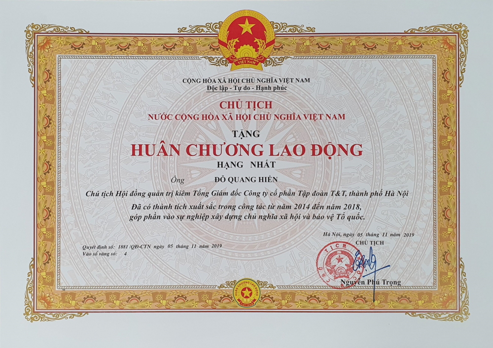 Huan chuong Lao dong hang nhat Mr Hien