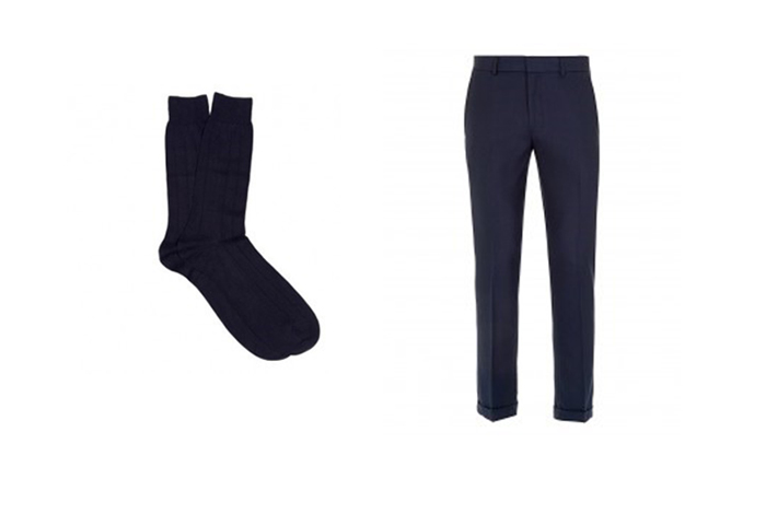 elleman-navy-cotton-blend-socks