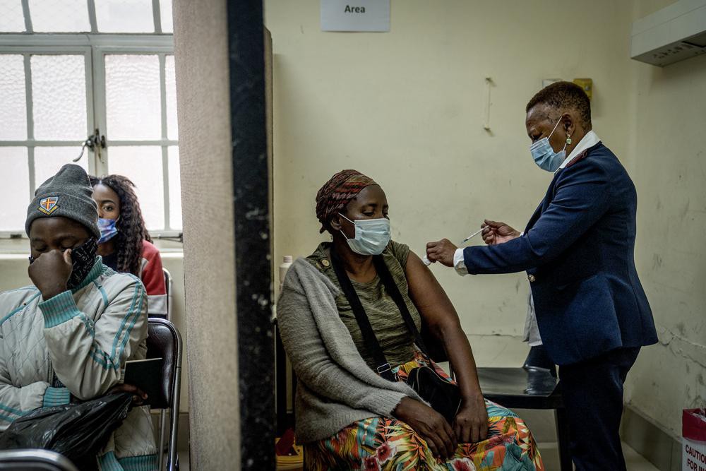 A_woman_is_vaccinated_against_COVID_19_at_the_Hillbrow_Clinic_in_Johannesburg_South_Africa_Monday_Dec._6_2021_AP_