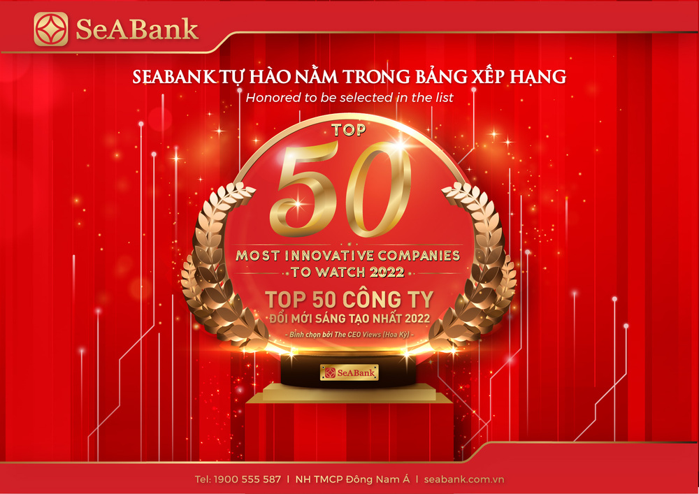 SeABank - top 50 cong ty doi moi sang tao