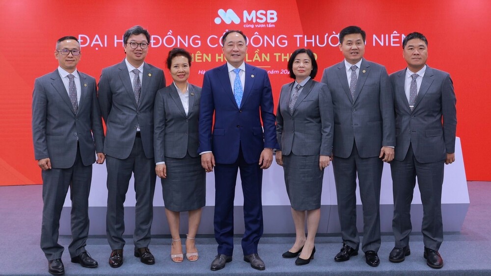 Thanh vien Hoi dong quan tri MSB nhiem ky moi 2022 - 2026