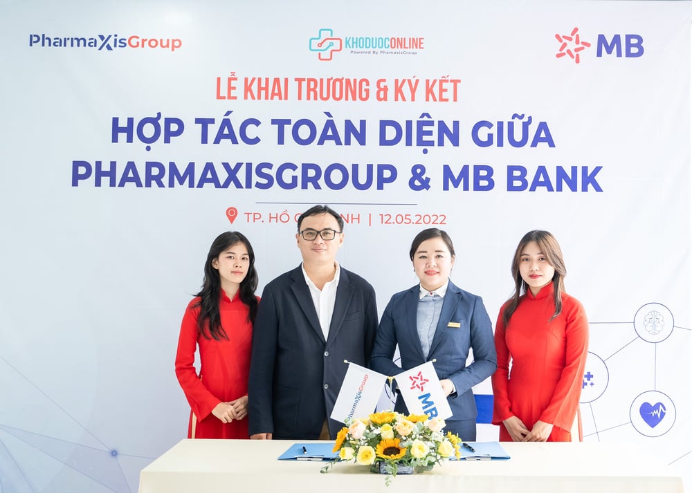 Pharmaxis Group “bắt tay” với MB Bank thúc đẩy hợp tác toàn diện
