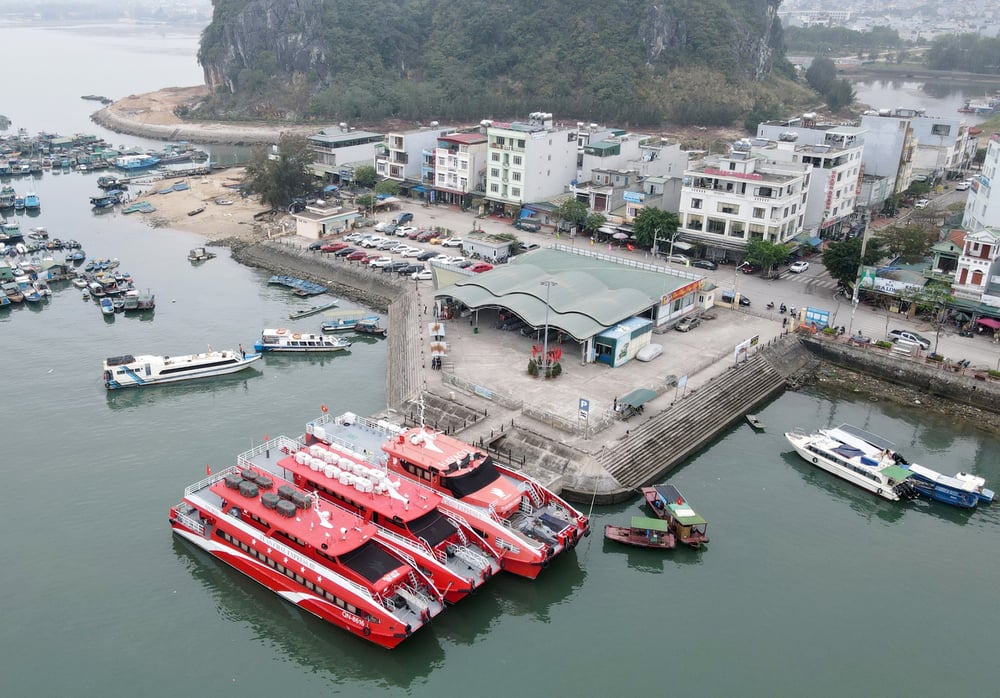 Cảng Cái Rồng sẽ hoạt động song song cùng với cảng Ao Tiên