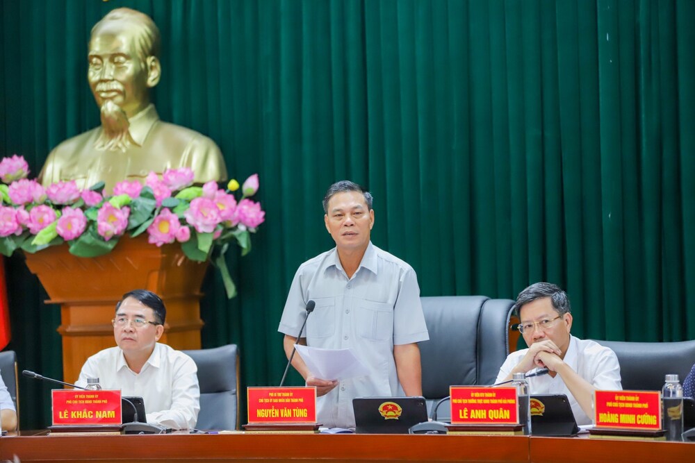 Ông Nguyễn Văn Tùng, Chủ tịch UBND TP. Hải Phòng làm Tổ trưởng Tổ công tác gỡ vướng cho nhà đầu tư