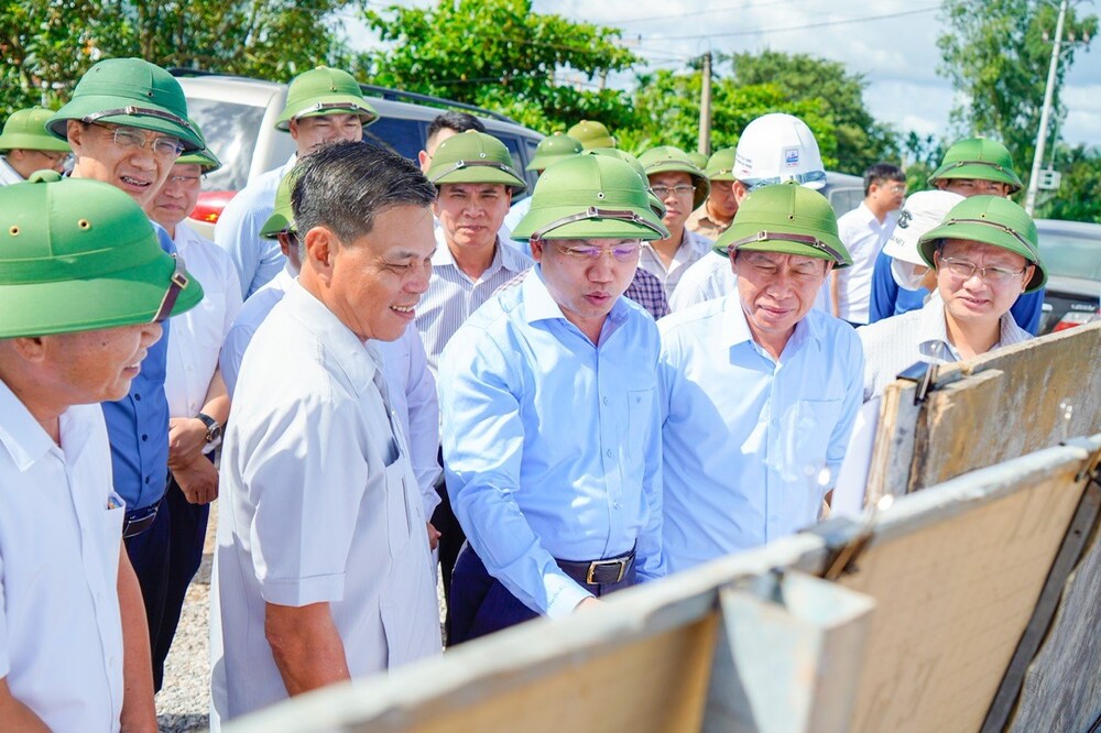 Lãnh đạo TP Hải Phòng và tỉnh Quảng Ninh kiểm tra tiến độ triển khai dự án cầu Bến Rừng và cầu Lại Xuân kết nối 2 địa phương
