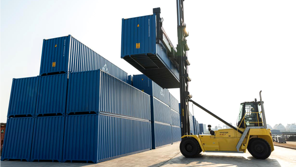 Những sản phẩm vỏ container do Hoà Phát sản xuất được bàn giao tới khách hàng