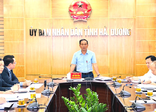 Phó Chủ tịch UBND tỉnh Hải Dương Lưu Văn Bản khẳng định tỉnh này sẽ luôn đồng hành, hỗ trợ Tập đoàn Thành Công triển khai dự án