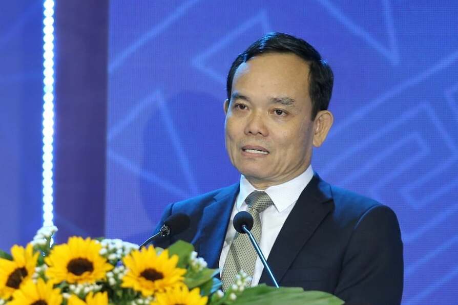 Phó Thủ tướng Trần Lưu Quang nhận định, Quảng Nam đã chắt chiu thu hút, kêu gọi, cố gắng tạo điều kiện và đồng hành cùng nhà đầu tư, để có được những doanh nghiệp hàng đầu của đất nước. Ảnh: T.V.