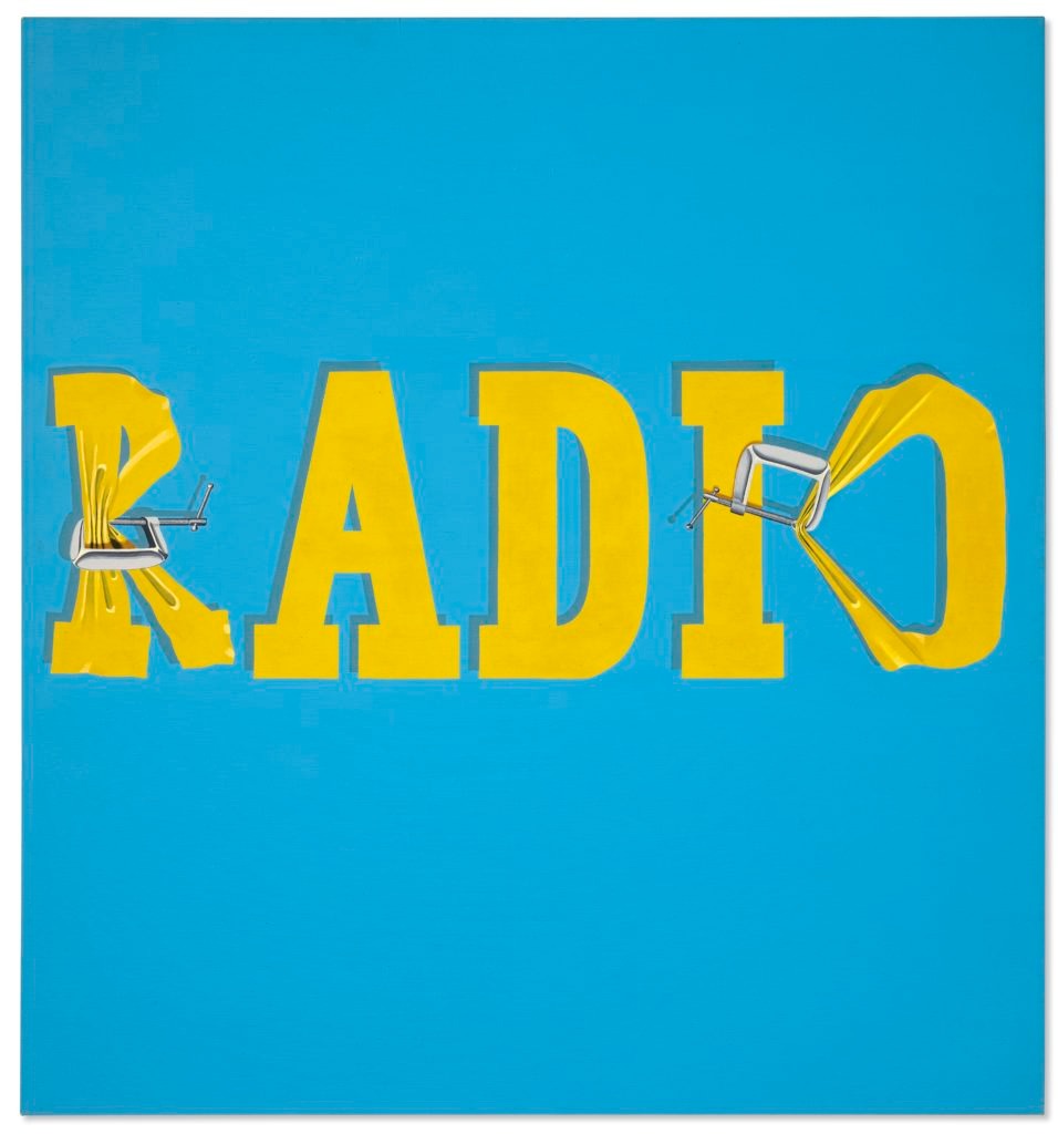 Ed Ruscha Hurting the World Radio 2 1964