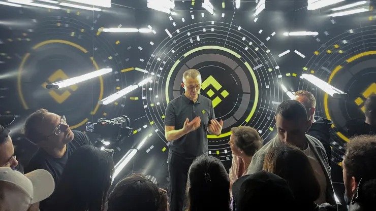 CZ Binance Reuters