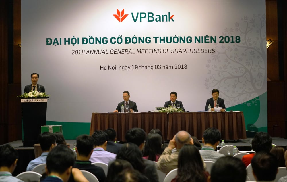 Dai hoi co dong VPBank 2018