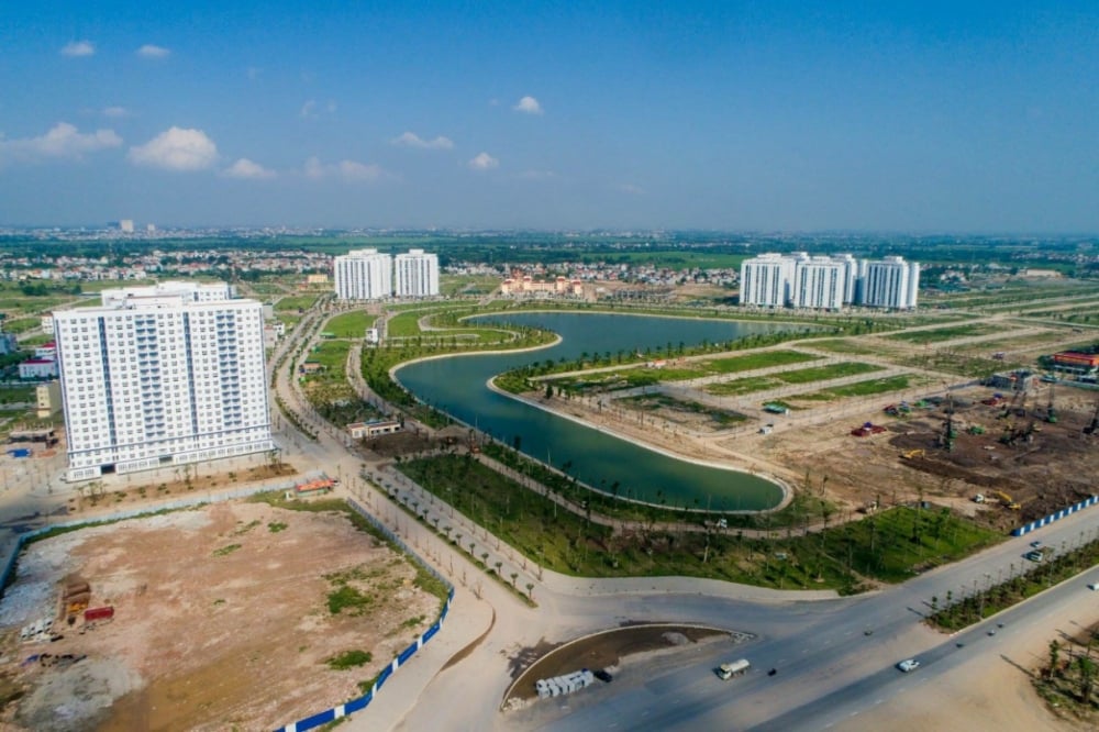 Hồ điều hòa – Lá phổi xanh trong lòng khu đô thị Thanh Hà Mường Thanh