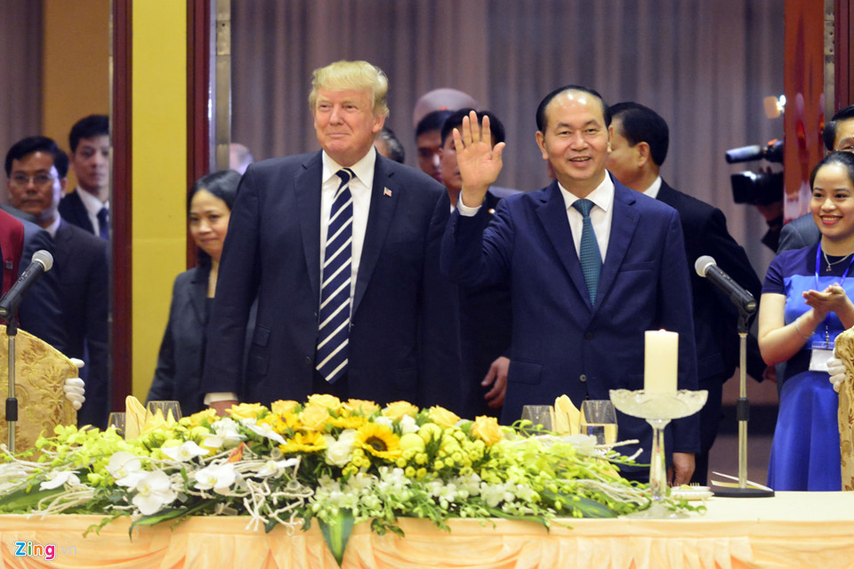 donald trump - tran dai quang