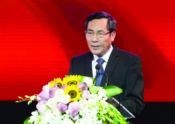 Ông Thuận Hữu, Chủ tịch Hội Nhà báo Việt Nam. Ảnh: HNB.