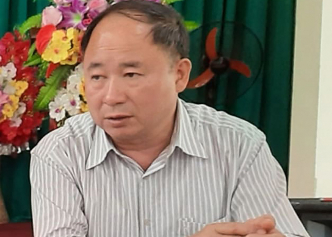 Phó Giám đốc Sở Tài nguyên - Môi trường tỉnh Lạng Sơn. Ảnh: TTXVN.