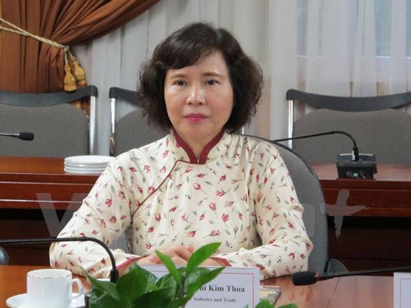 Bà Hồ Thị Kim Thoa, cựu Thứ trưởng Bộ Công thương vừa bị khởi tố. Ảnh: MXT