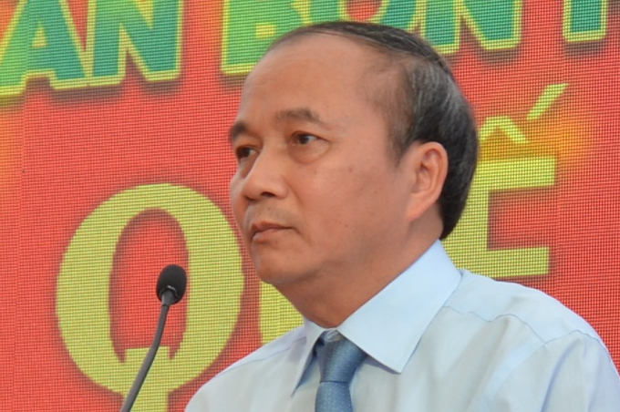 Chủ tịch UBND tỉnh Vĩnh Phúc Nguyễn Văn Trì. Ảnh: HA.