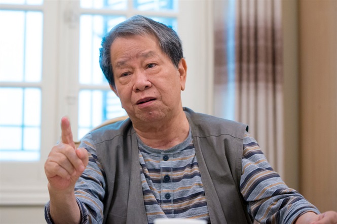 Nhà nghiên cứu, luật sư, doanh nhân Nguyễn Trần Bạt. Ảnh: Tùng Đinh.