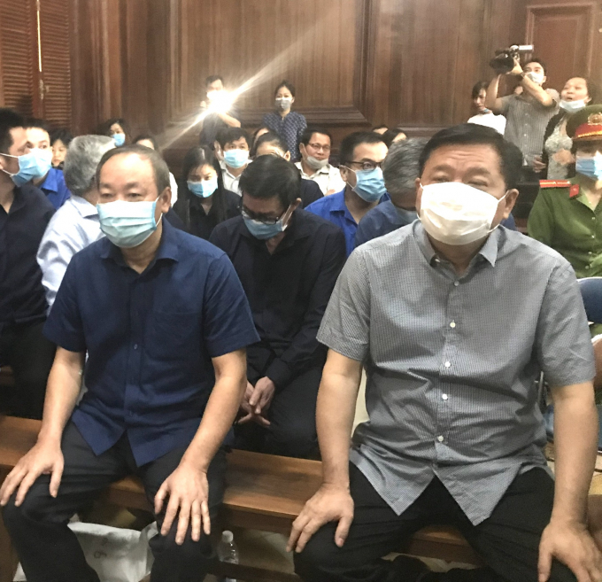 Ông Đinh La Thăng tại phiên tòa mới đây ở Thành phố Hồ Chí Minh. Ảnh: Nguyễn Tiến.