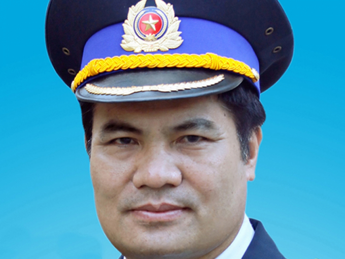 Cảnh cáo Trung tướng Nguyễn Quang Đạm, nguyên Phó Bí thư Đảng ủy, nguyên Tư lệnh Cảnh sát biển Việt Nam. Ảnh: VOV.