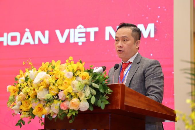 Ông Nguyễn Thanh Vĩnh, Tổng Giám đốc Tập đoàn Quế Lâm. Ảnh: Hoàng Anh.