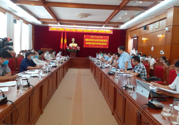 Doàn công tác của Bộ NN-PTNT làm việ với Tỉnh ủy Đăk Lăk nhằm đẩy nhanh tiến độ xây dựng công trình thủy lợi hồ chứa Krông Pách Thượng. 